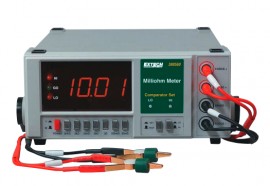 Extech 380560-NIST High Resolution Precision Milliohm Meter, 110VAC