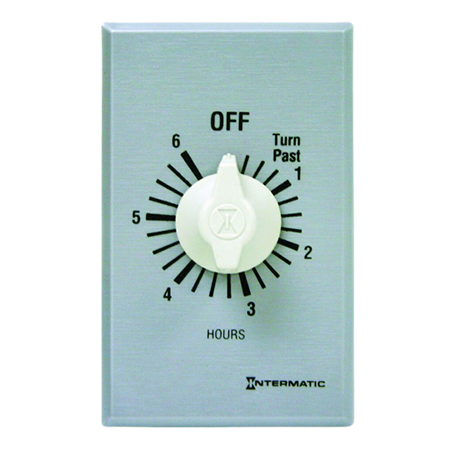 Intermatic FF46H 6Hour Dpst Spring Wound Timer