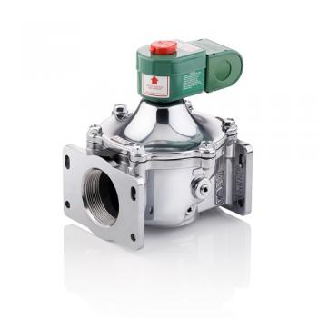 Asco 821483CSA-240V Internal Pilot Operated 2-Way Solenoid Valve 2" Normally Open 0-5 PSI 240V