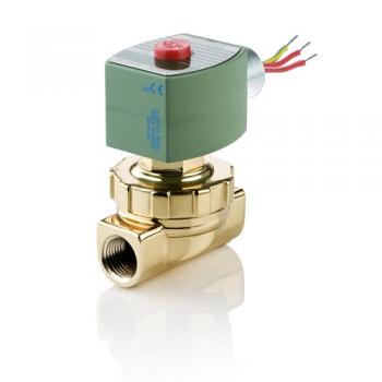 Asco 8220G405-24V Hot Water and Steam 2-Way Solenoid Valve 1/2" Normally Closed 0-50 PSI 24V