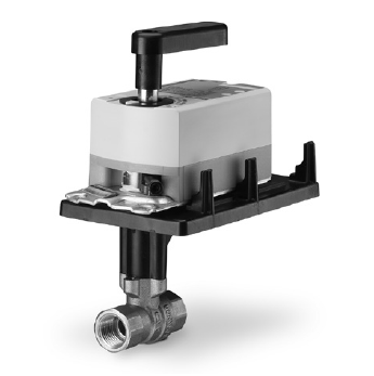 Siemens Building Technology 171C-10310 Two-Way Ball Valve Assembly 3/4" 16Cv 200 PSI Valve Body Normally Open with Non-Spring Return Actuator