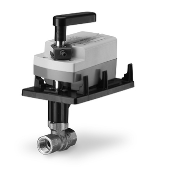 Siemens Building Technology 172H-10308 Two-Way Ball Valve Assembly 3/4" 6.3Cv 200 PSI Valve Body Normally Closed with Spring Return Actuator